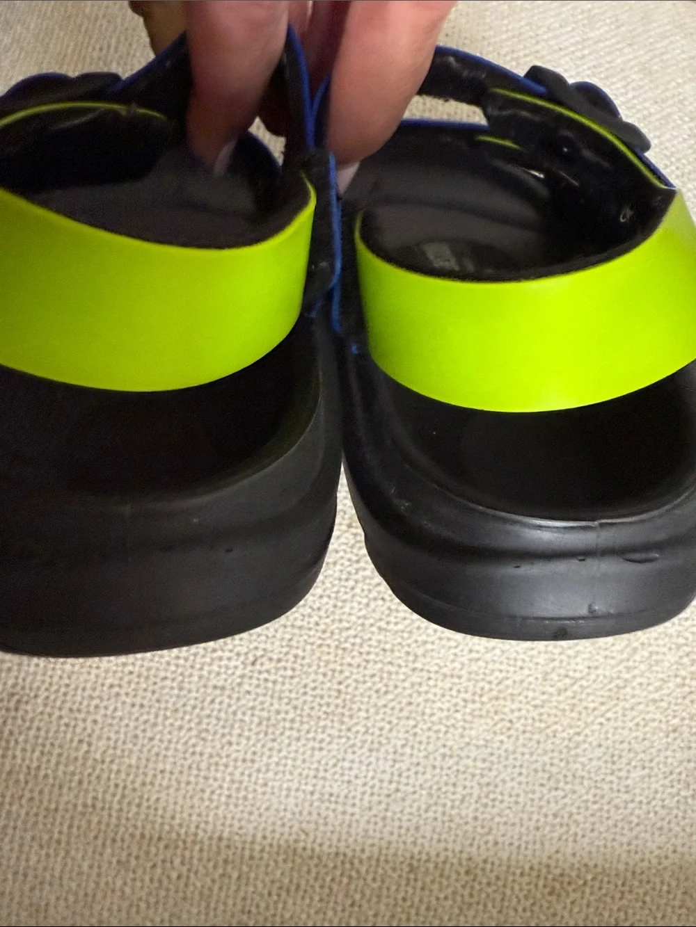 Birkenstock vibrant blue